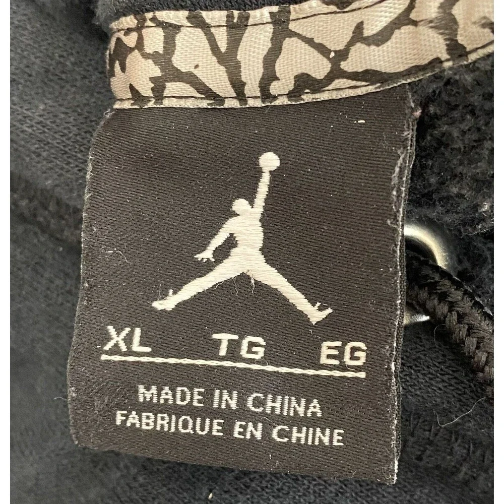Air Jordan VTG Jump man Embroidered Pullover Sweatshirt Hoodie‎ Men’s XL